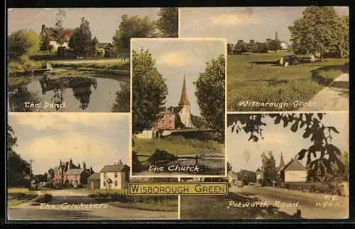 AK Wisborough Freen, The Church, Petworth Road, The Cricketers