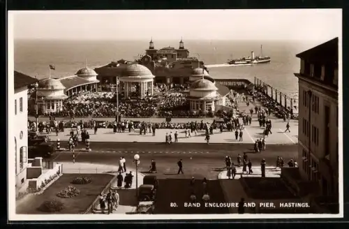 AK Hastings, Band Enclosure and Pier