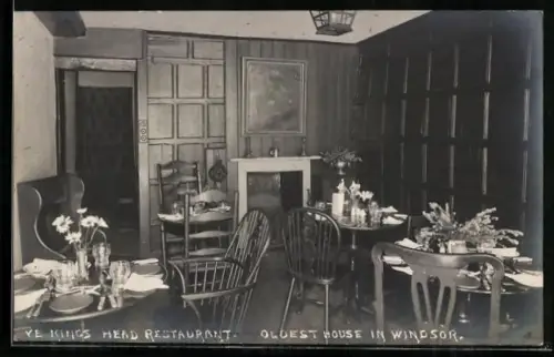 AK Windsor, Oldest House, Ye Kings Head Restaurant