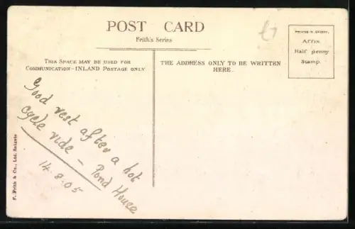 AK Reading, Kings Road, Strassenbahn