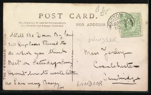 AK Windsor, The Lock