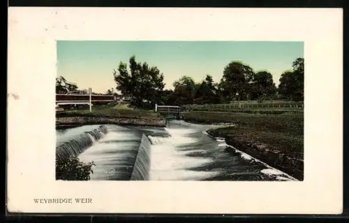 AK Weybridge, Weir