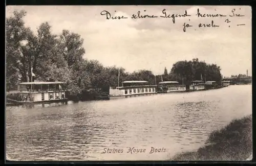 AK Staines, House Boats
