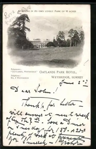 AK Weybridge, Oatlands Park Hotel