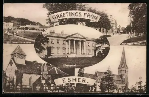 AK Esher, Claremont, The Old Church, Christ Church