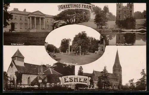 AK Esher, Claremont, The Old Church, Christ Church