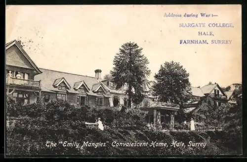 AK Hale, The Emily Mangles Convalescent Home