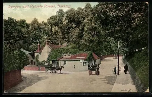 AK Dorking, London and Reigate Roads