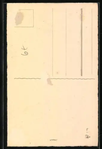 AK Junge Mutter wird von ihrem Kind umarmt