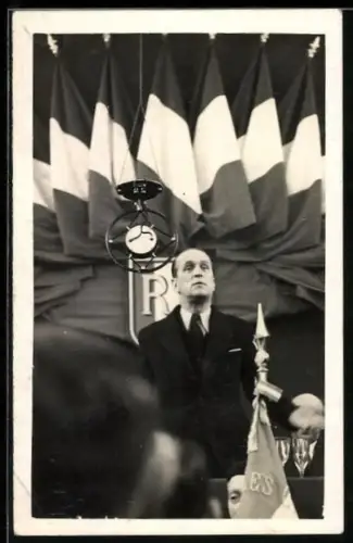 Foto-AK Francois de La Rocque, Anführer Croix de Feu