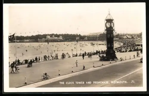 AK Weymouth, The Clock Tower and Promenade