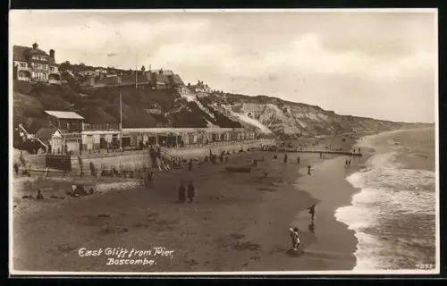 AK Boscombe, East Cliff from Pier