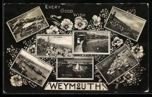 AK Weymouth, The Sands, The Beach, The Harbour