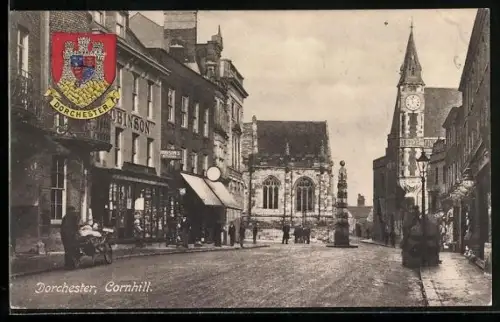 AK Dorchester, Cornhill, Coat of Arms