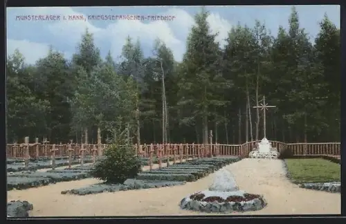 AK Munsterlager i. Hann, Friedhof für Kriegsgefangene