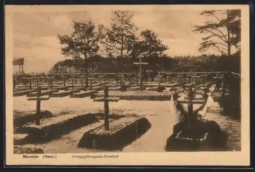 AK Munster, Kriegsgefangenen-Friedhof