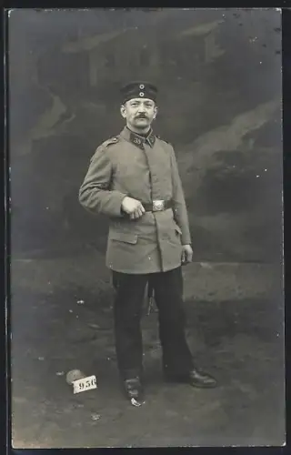 Foto-AK Soldat des 38. Regiments in Uniform