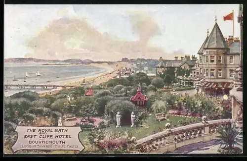 Künstler-AK Bournemouth, Royal Bath Hotel, East Cliff Hotel