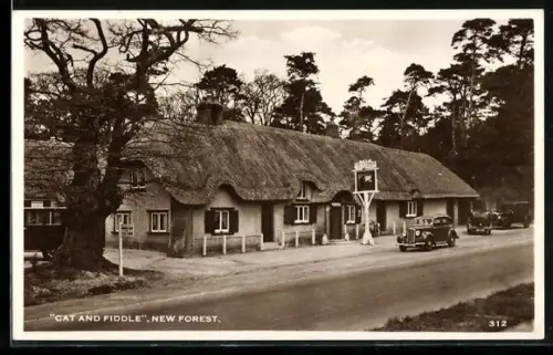 AK Christchurch, Cat and Fiddle Inn, New Forest