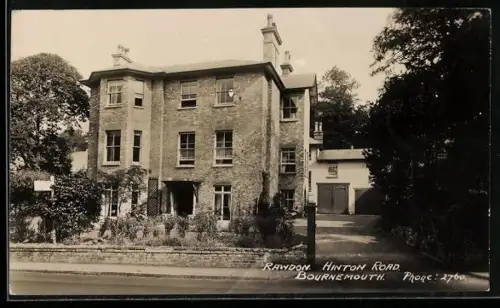 AK Rawdon /Bournemouth, Hinton Road