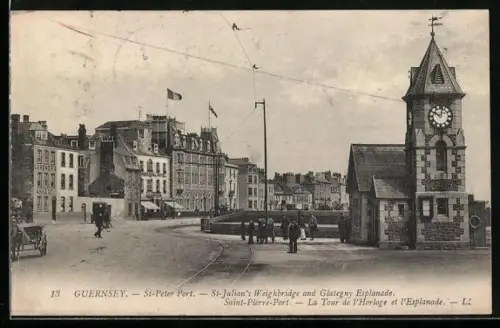 AK St. Peter Port /Guernsey, St-Julian`s Weighbridge and Glategny Esplanade