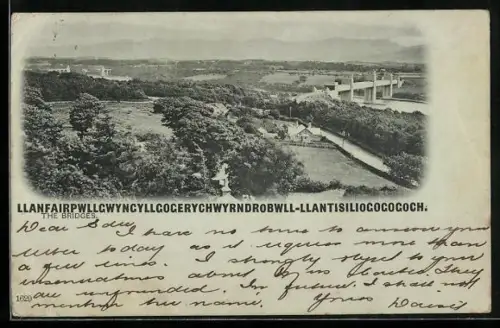 AK Llanfairpwllgwyngyllgogerychwyrndrobwllllantysiliogogogoch, The Bridges