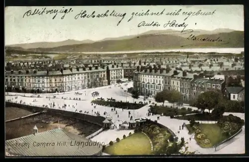 AK Llandudno, View from Camera Hill
