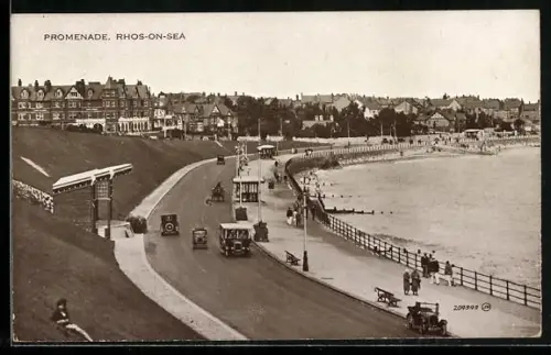 AK Rhos-on-Sea, Promenade