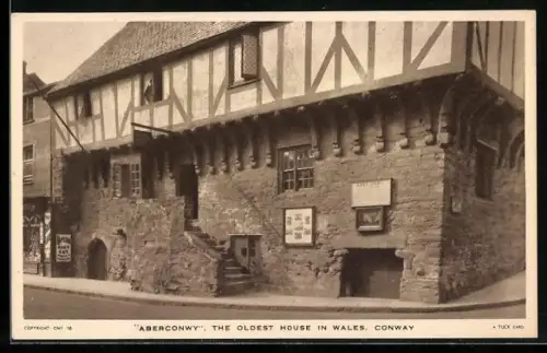 AK Conway, Aberconwy, The Oldest House in Wales