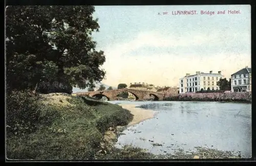 AK Llanrwst, Bridge and Hotel