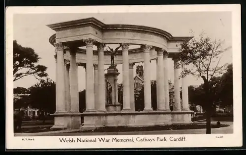 AK Cardiff, Welsh National War Memorial, Cathays Park
