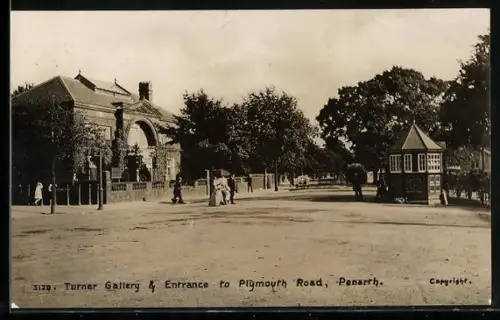 AK Penarth, Turner Gallery and Entrance to Plymouth Road