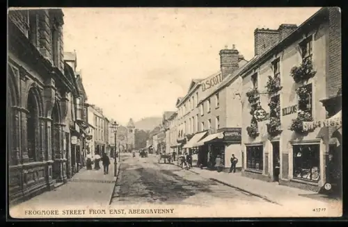 AK Abergavenny, Frogmore Street from East