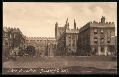AK Oxford, New College