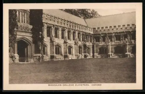 AK Oxford, Magdalen College Cloisters