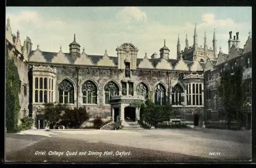 AK Oxford, Oriel College Quad and Dining Hall