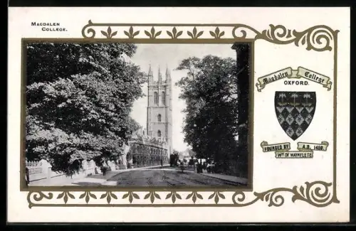 AK Oxford, Magdalen College, Coat of Arms