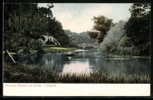 AK Oxford, Nuneham Cottages and Bridge