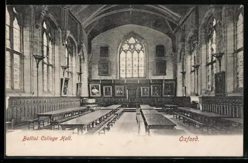 AK Oxford, Balliol College Hall