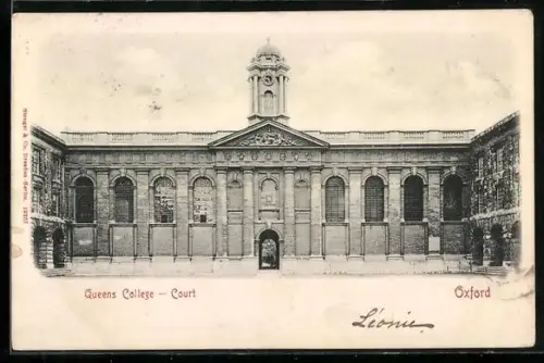 AK Oxford, Queens College, Court