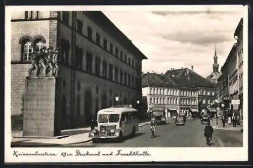 AK Kaiserslautern, Hote, 23er Denkmal und Fruchthalle