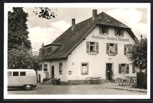 AK Johanniskreuz, Gasthaus-Pension Braband