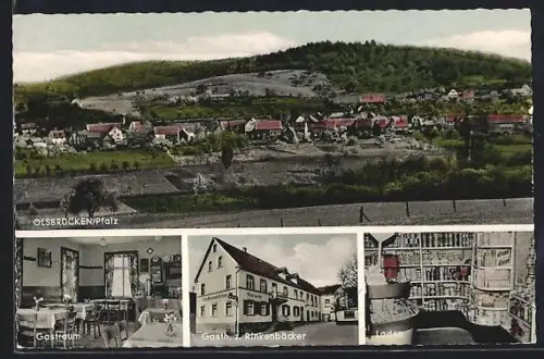 AK Olsbrücken /Pfalz, Gasthaus zum Rinkenbäcker, Inh. Artur Zimmer