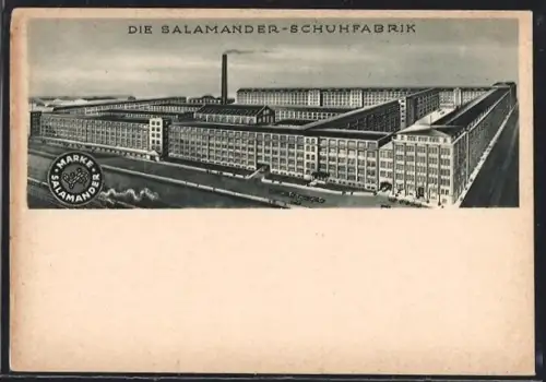 AK Kornwestheim, Salamander-Schuhfabrik
