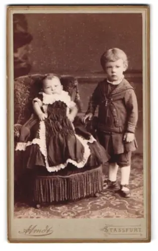 Fotografie A. Arndt, Stassfurt, Bahnhofstr. 4, Kinderportrait