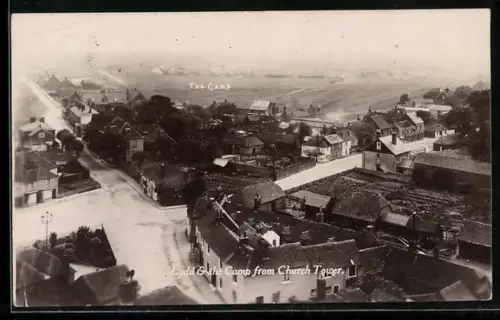 AK Lydd, Panorama & the Camp from Church Tower