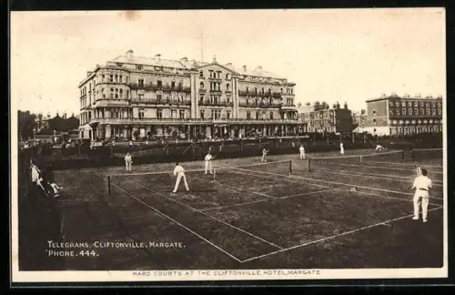 AK Margate, Hard Courts at the Cliftonville Hotel