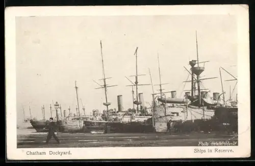AK Chatham, Dockyard, Ships in Reserve