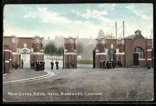 AK Chatham, Main Gates Royal Naval Barracks