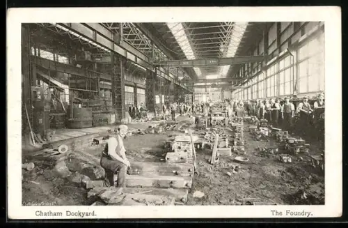 AK Chatham, Dockyard, The Foundry